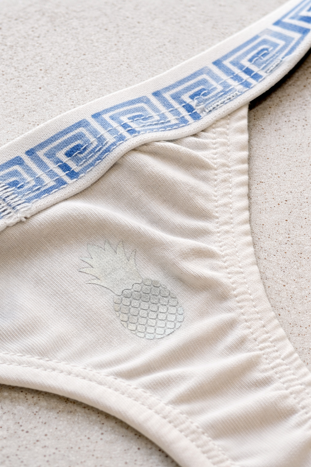 Cheeky Classic G-String Thong - Greek Key