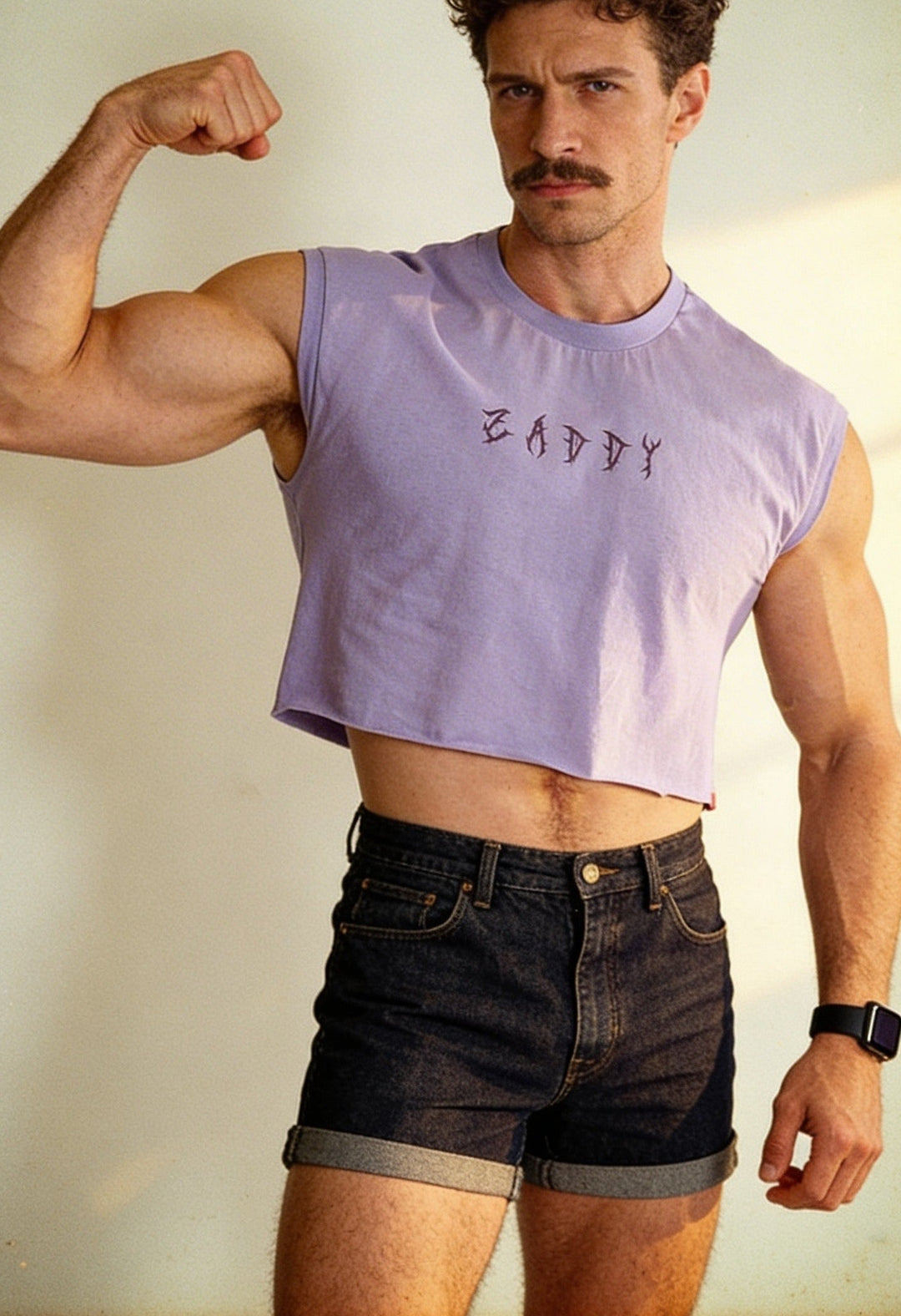 Escapism Muscle-Fit Crop Tank - Zaddy