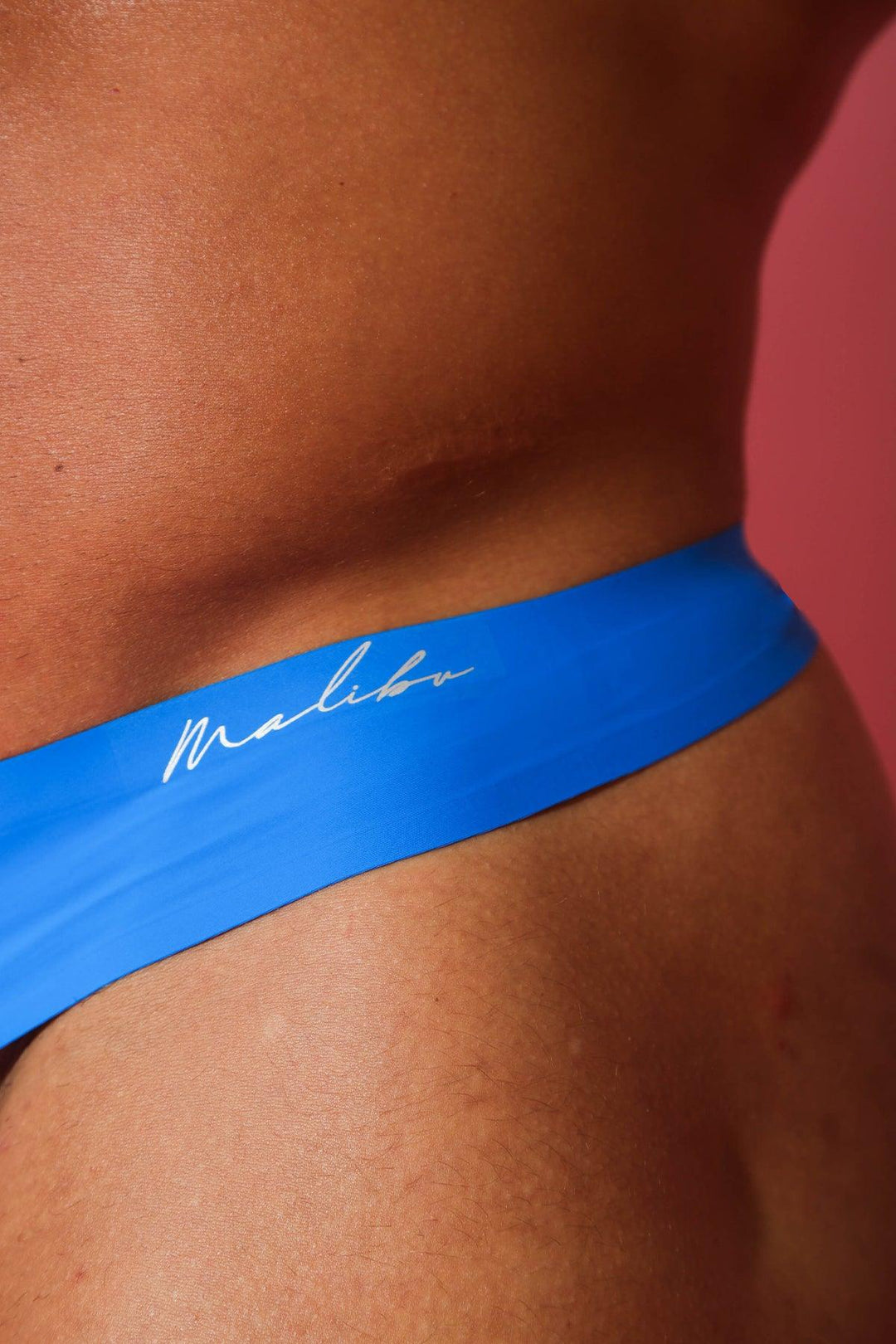 Lose-My-Breath Seamless Thong - Sapphire Blue - JJ Malibu 