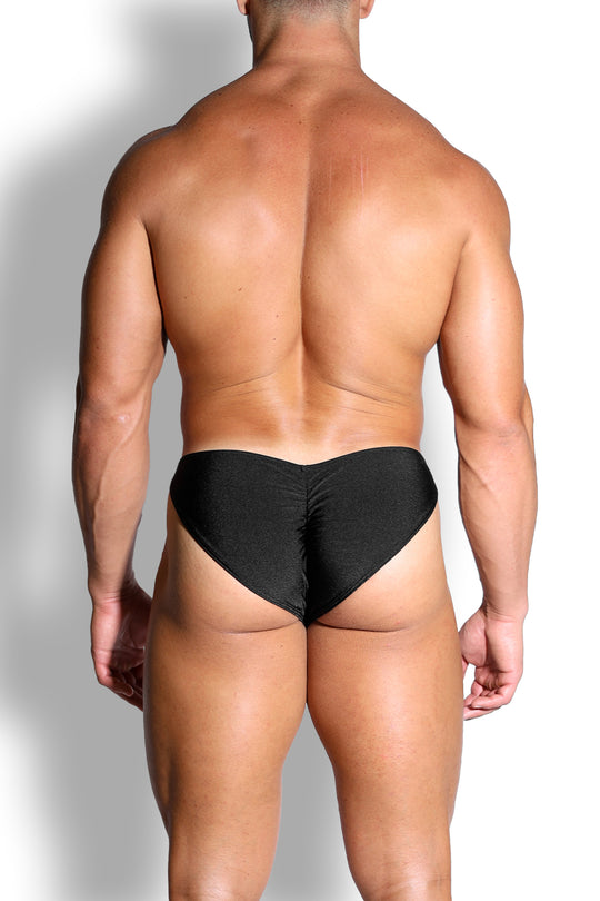 Dynamic Classic Scrunch-Butt Brief - Jet Black