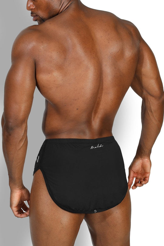 Cool-Dri 2-in-1 Shorts with Thong Lining - Midnight Black