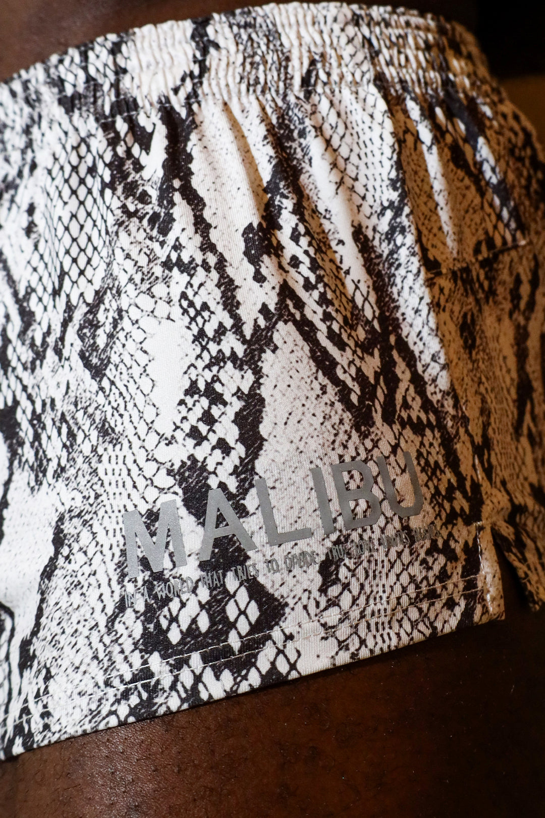 Stretch-It 2" Short Shorts - Snake Print