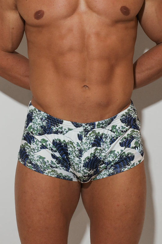 Stretch-It 2" Athletic Short Shorts - Waves