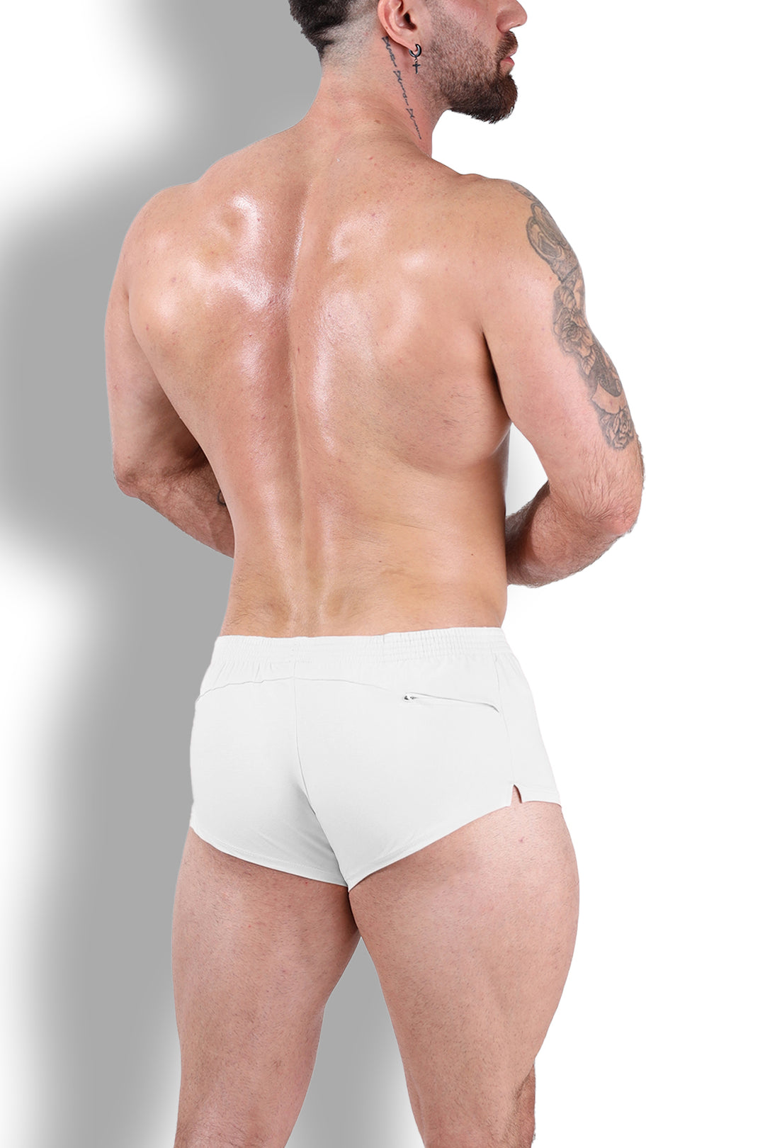 Quick-Dry Stretch-It 2" Short Shorts - Winter White