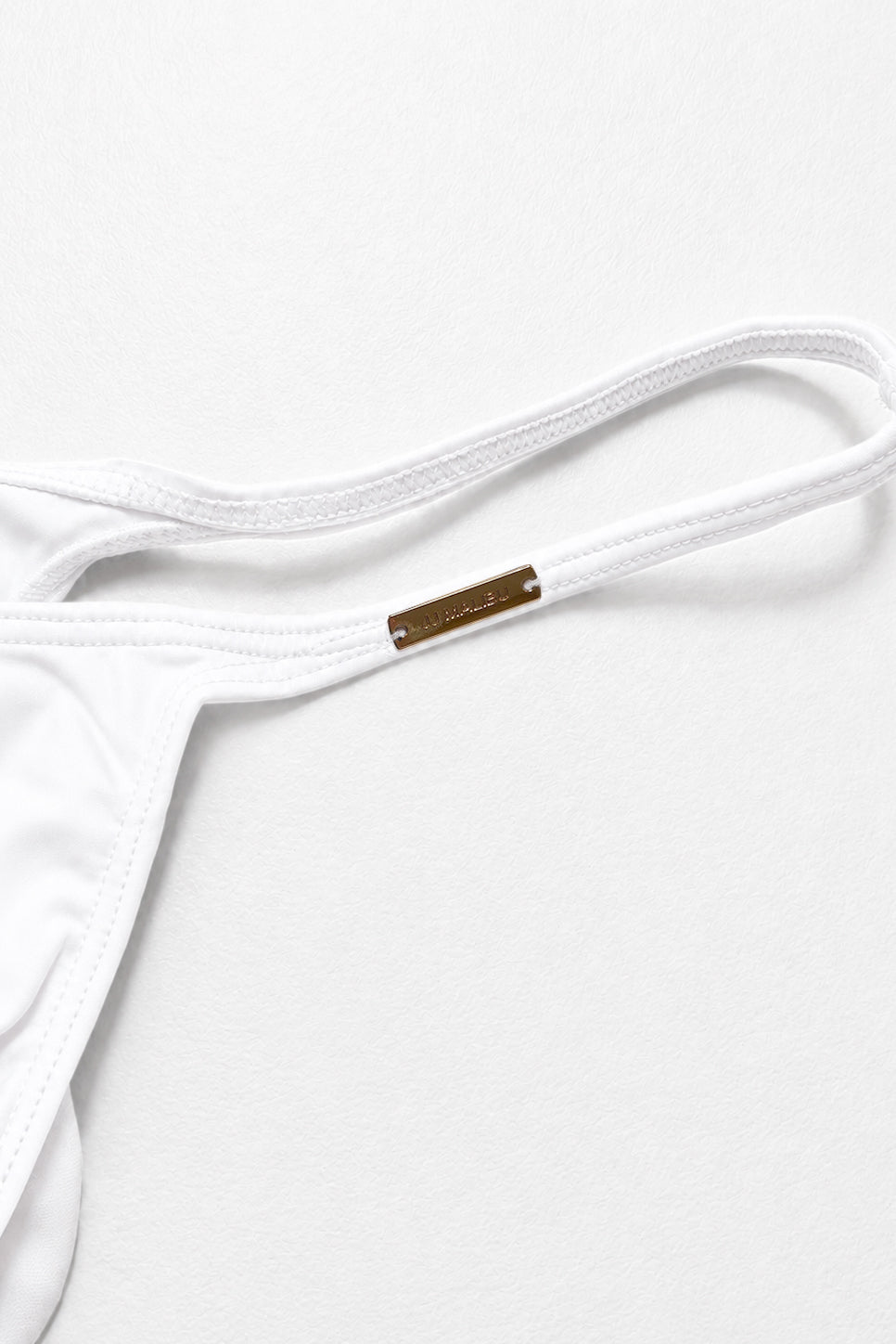 Strappy Little Swim Thong - Polar White