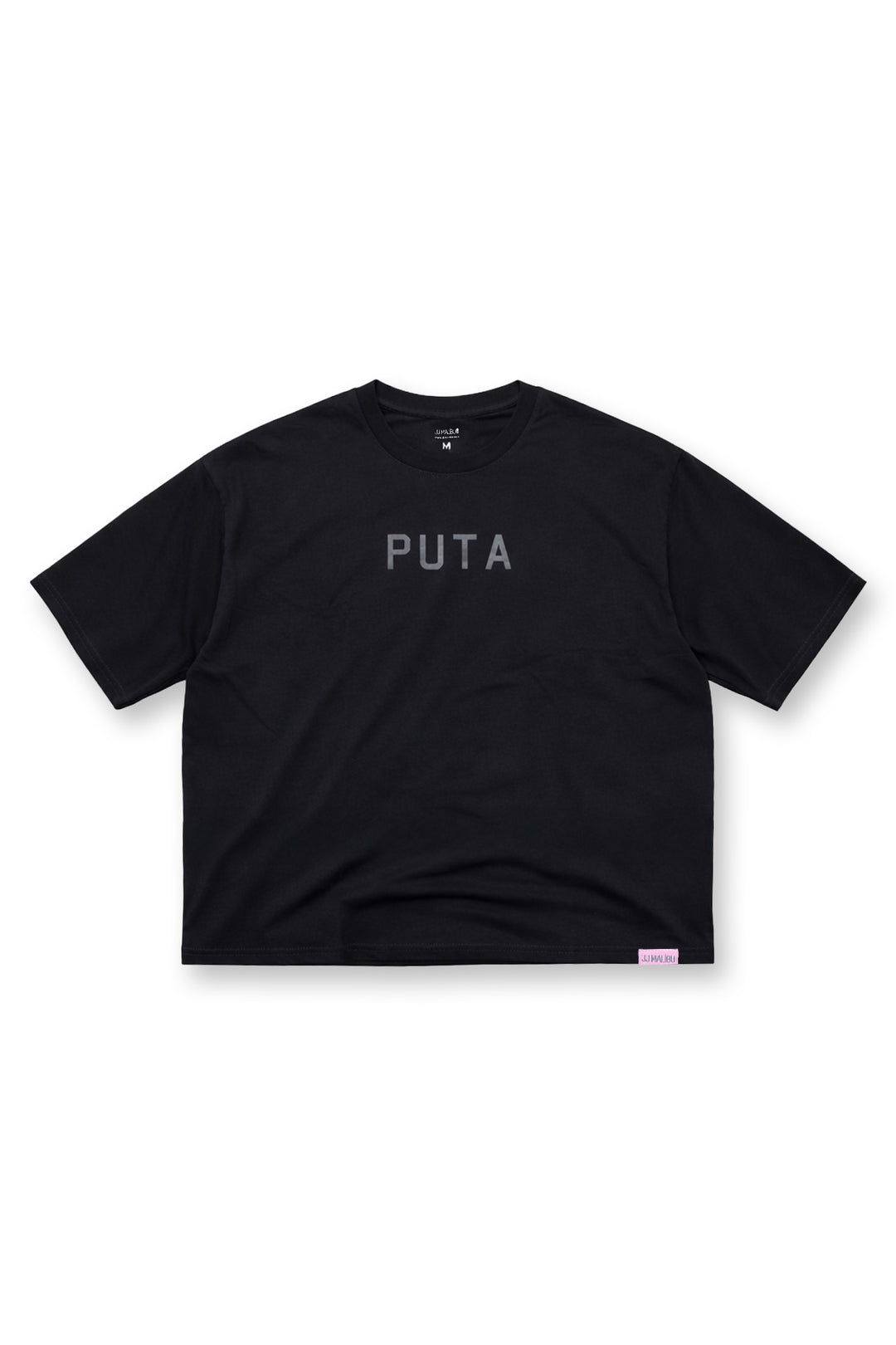 Oversized Relaxed Crop Top - Puta