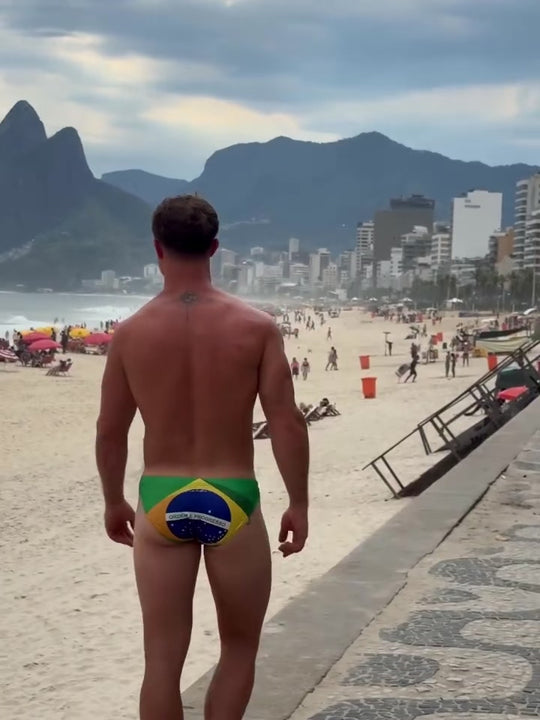Lovesick Briefs - Brazil Flag